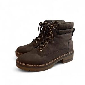 Limelight Ellie Lace-Up Boot Dark Brown